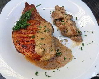 Стейк из корейки