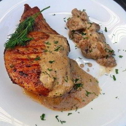 Стейк из корейки