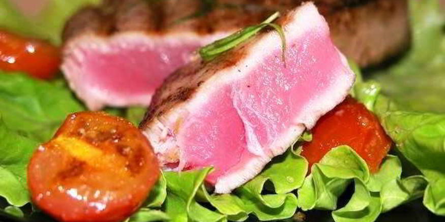 Рецепт стейка из красной рыбы