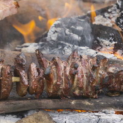 Стейк из мяса косули