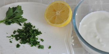 стейк из семги инь-янь