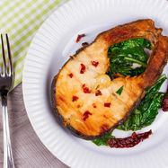 Рецепт Стейка масляной рыбы на сковороде