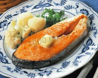 Стейк нерки в духовке