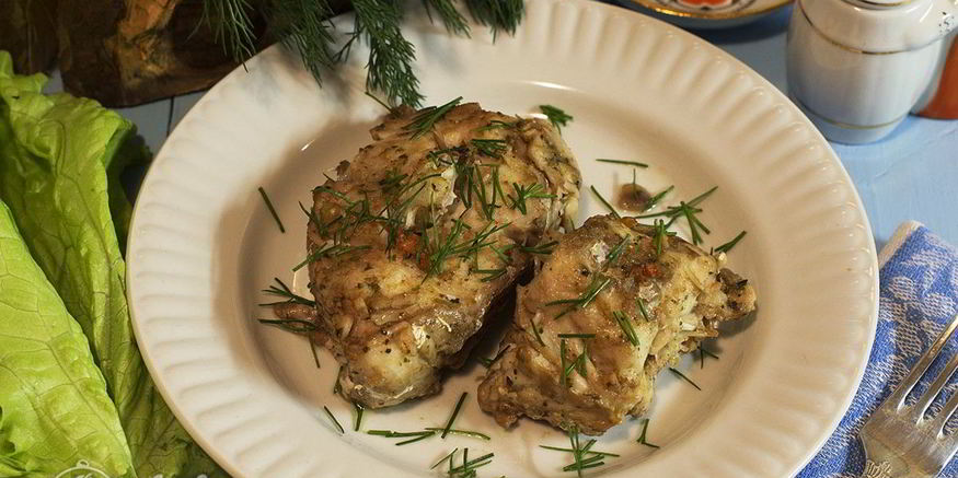 Рецепт стейка пикши в духовке