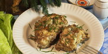 стейк пикши в духовке