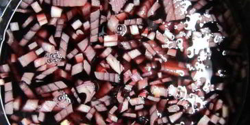 стейк с винным маслом