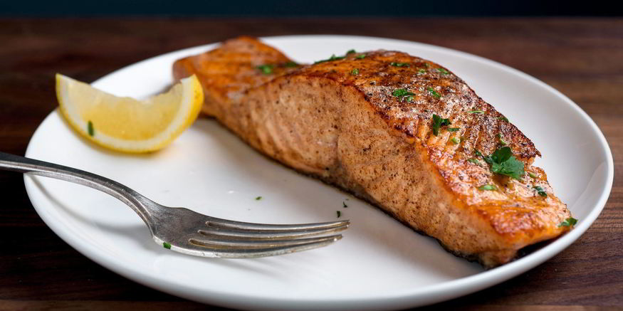 Рецепт стейков форели, запеченные в духовке