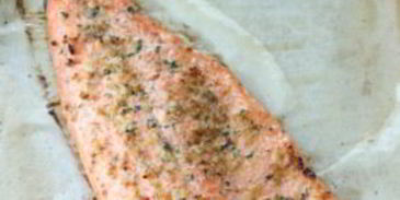 стейки форели, запеченные в духовке