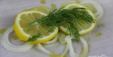 стейки семги в пергаменте