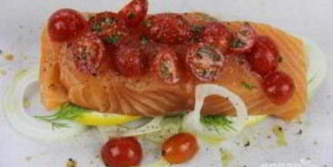 стейки семги в пергаменте