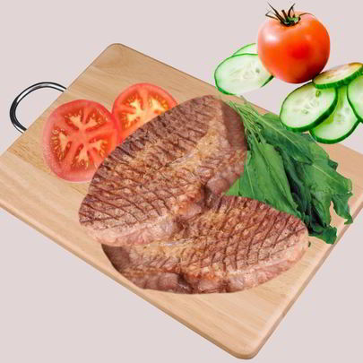 Свиной стейк в соевом соусе