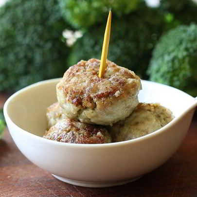 Говяжьи тефтели с брокколи