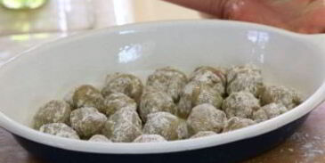 говяжьи тефтели с брокколи