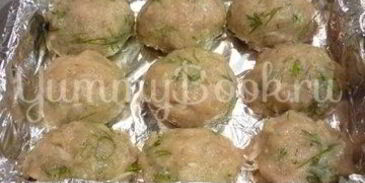 куриные тефтели без риса с двумя соусами