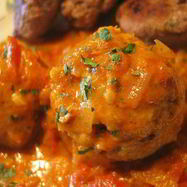 Рецепт Куриных тефтелей под соусом карри
