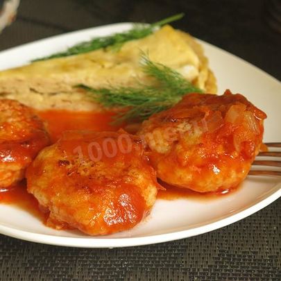 Куриные тефтели в мультиварке