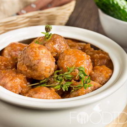 Марокканские тефтели из баранины и кураги