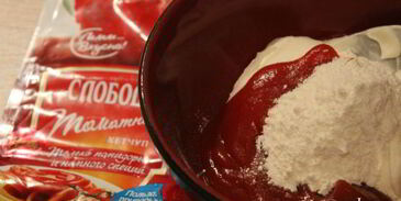 мясные тефтели в сметанно-томатном соусе