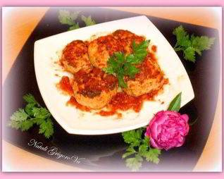 Нежные тефтельки из мяса индейки