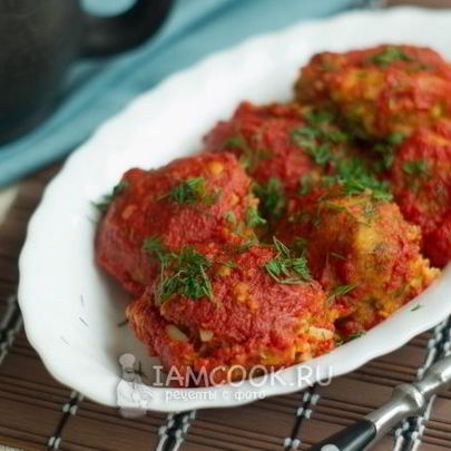 Постные тефтели