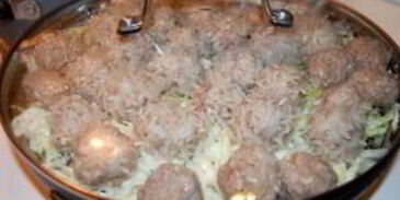 рисовые тефтели