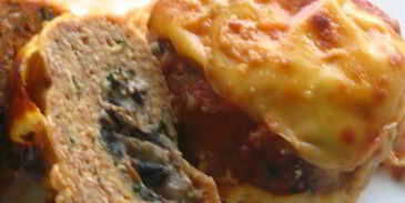 свекольно-мясные тефтели с грибной начинкой