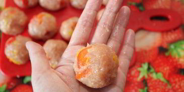 тефтели из индейки с запеченным картофелем