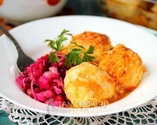 Тефтели из куриного фарша с рисом в духовке