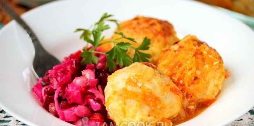 Рецепт тефтелей из куриного фарша с рисом в духовке