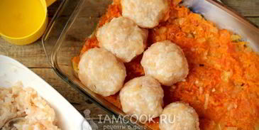 тефтели из куриного фарша с рисом в духовке