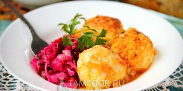 тефтели из куриного фарша с рисом в духовке