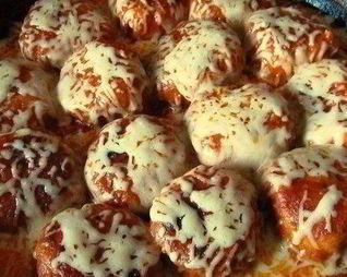 Тефтели из куриного филе под сыром