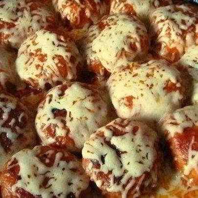 Тефтели из куриного филе под сыром