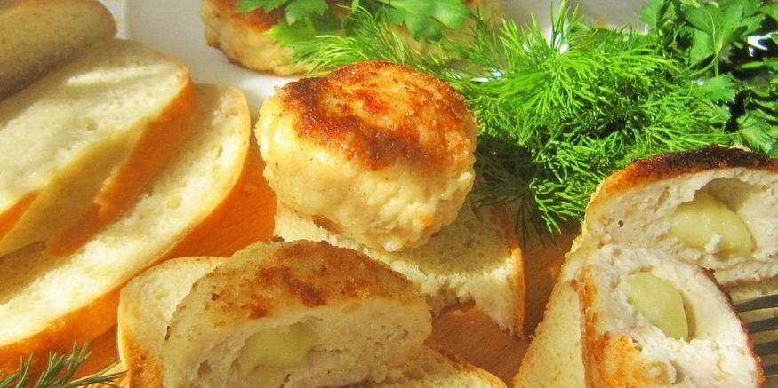 Рецепт тефтелей из курятины с моцареллой