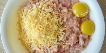 тефтели из курятины с моцареллой