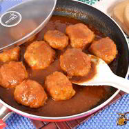 Рецепт Тефтелей из смешанного фарша в томатно-апельсиновом соусе