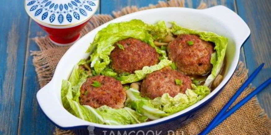 Рецепт тефтелей львиных головы