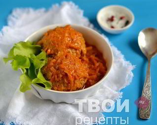 Тефтели на сковороде