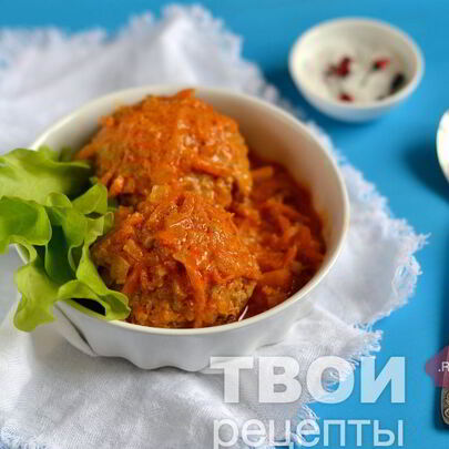 Тефтели на сковороде