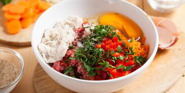 тефтели с брюссельской капустой в нежном соусе