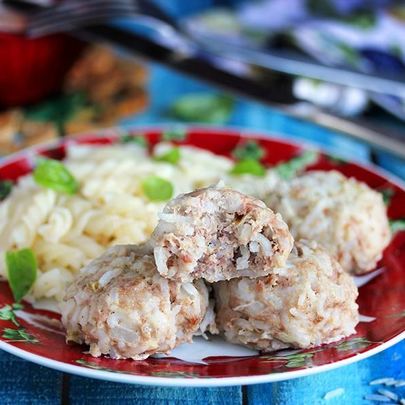 Тефтели с рисом в мультиварке