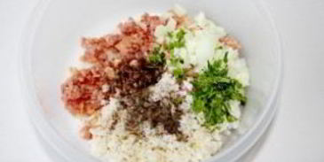 тефтели с рисом жареные