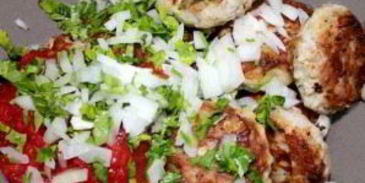 тефтели с рисом жареные