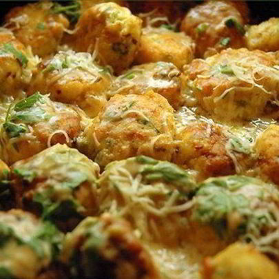 Тефтели со сливками в духовке