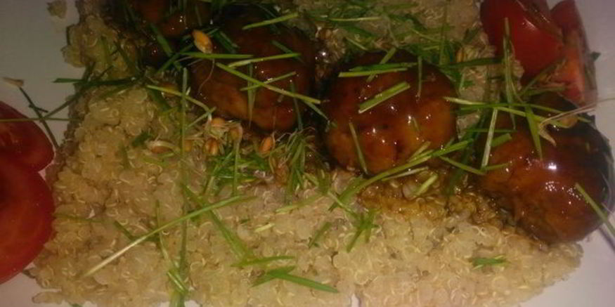 Рецепт тефтелей терияки с киноа