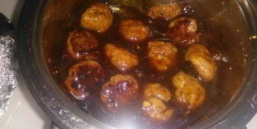 тефтели терияки с киноа