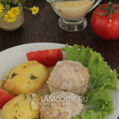 Тефтели в белом соусе