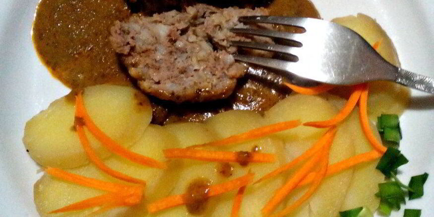 Рецепт тефтелей в грибном соусе