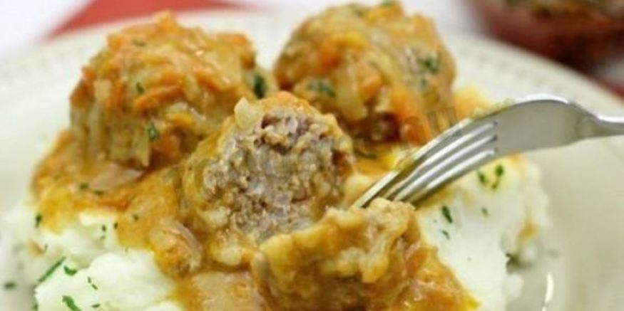 Рецепт тефтелей в сливочном соусе в духовке
