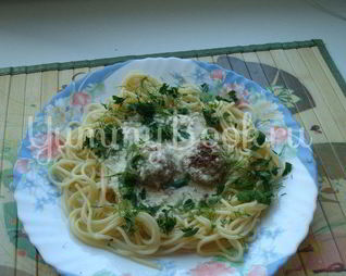 Тефтели в сливочном соусе